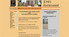 Desktop Screenshot of jonesantikvariat.se